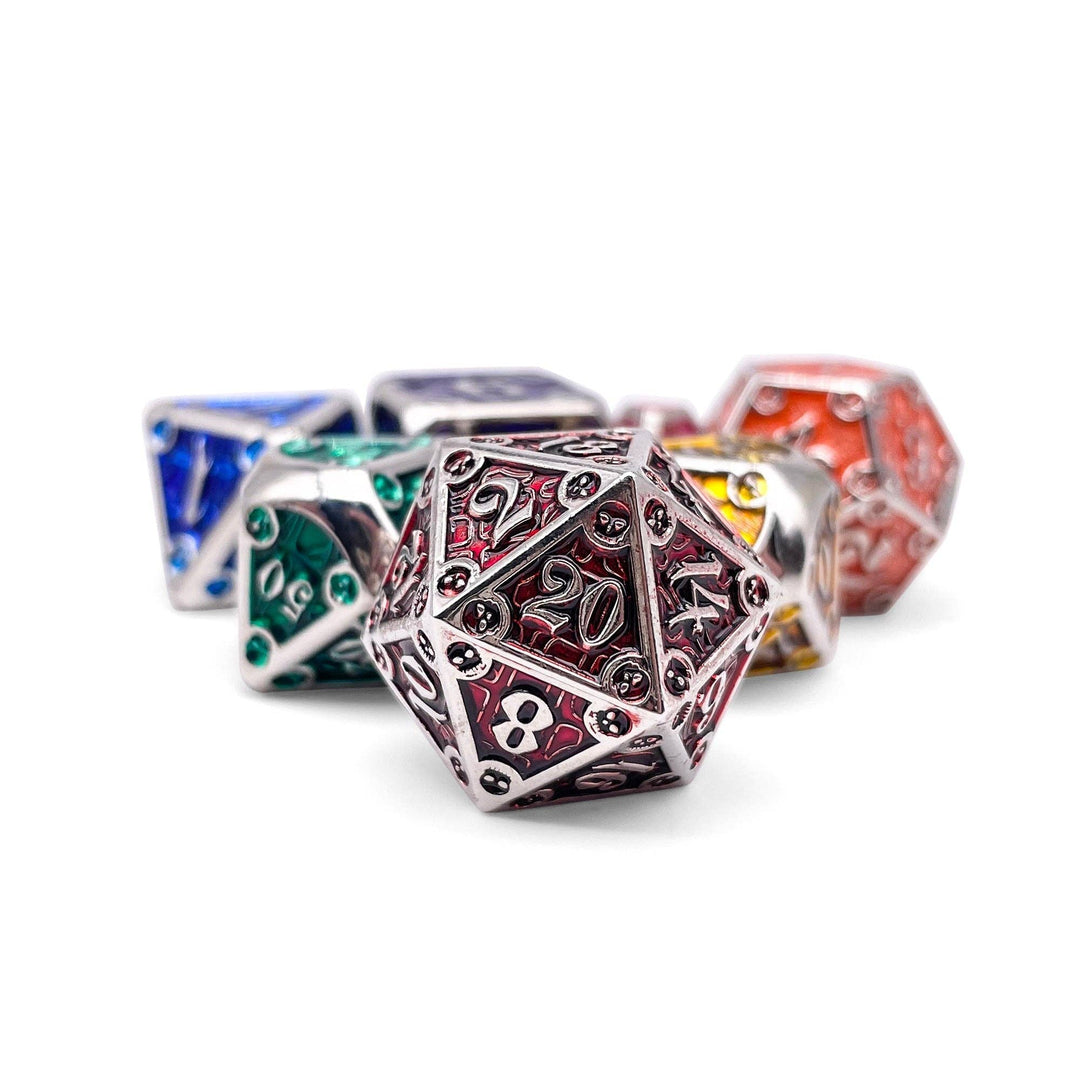 Norse Foundry Dungeon Delve - Treasure Trove 7 Piece RPG set Alloy Metal Dice NE31726