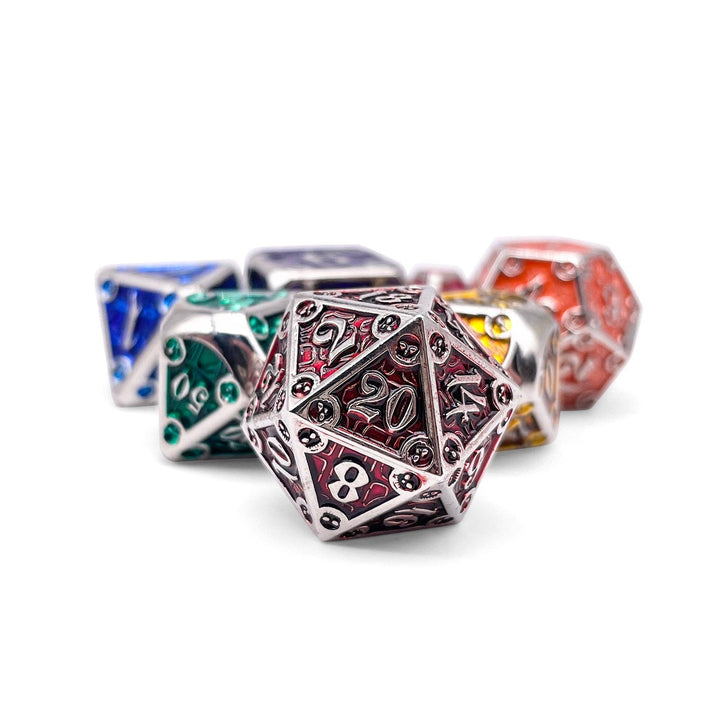 Norse Foundry Dungeon Delve - Treasure Trove 7 Piece RPG set Alloy Metal Dice NE31726