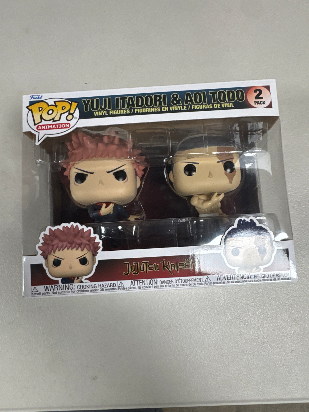 Funko Pop! Yuji Itadori and Aoi Todo 2 Pack Jujutsu Kaisen FP9326