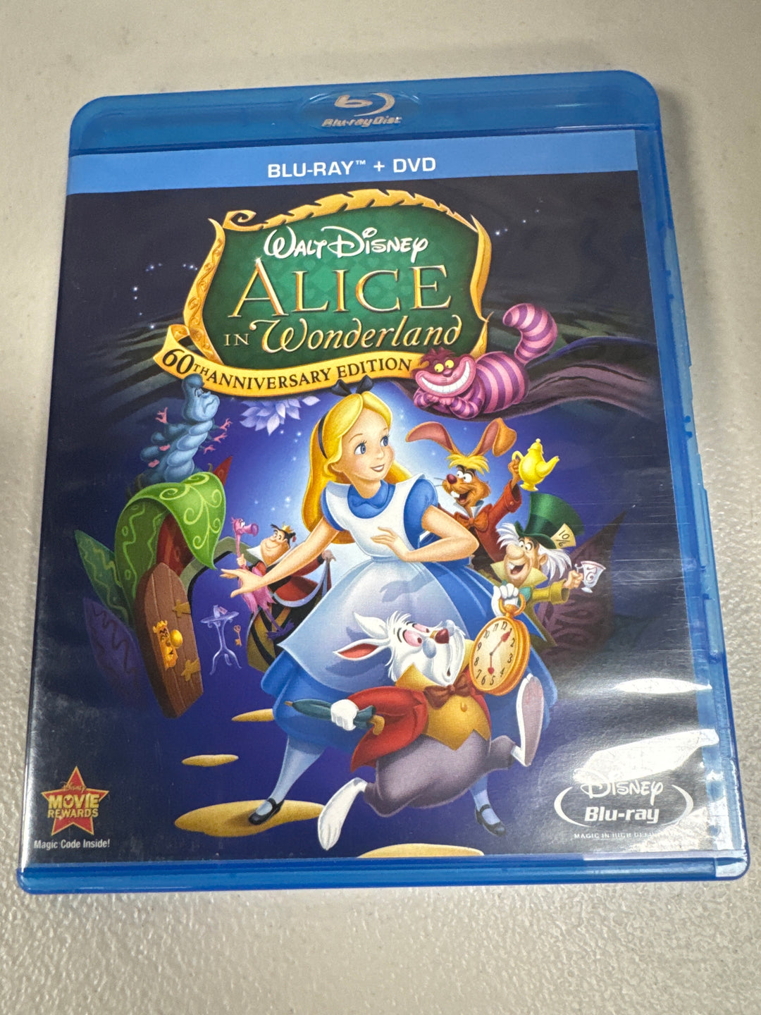Disney Alice in Wonderland 60th Anniversary Edition - Blu-Ray PM72126