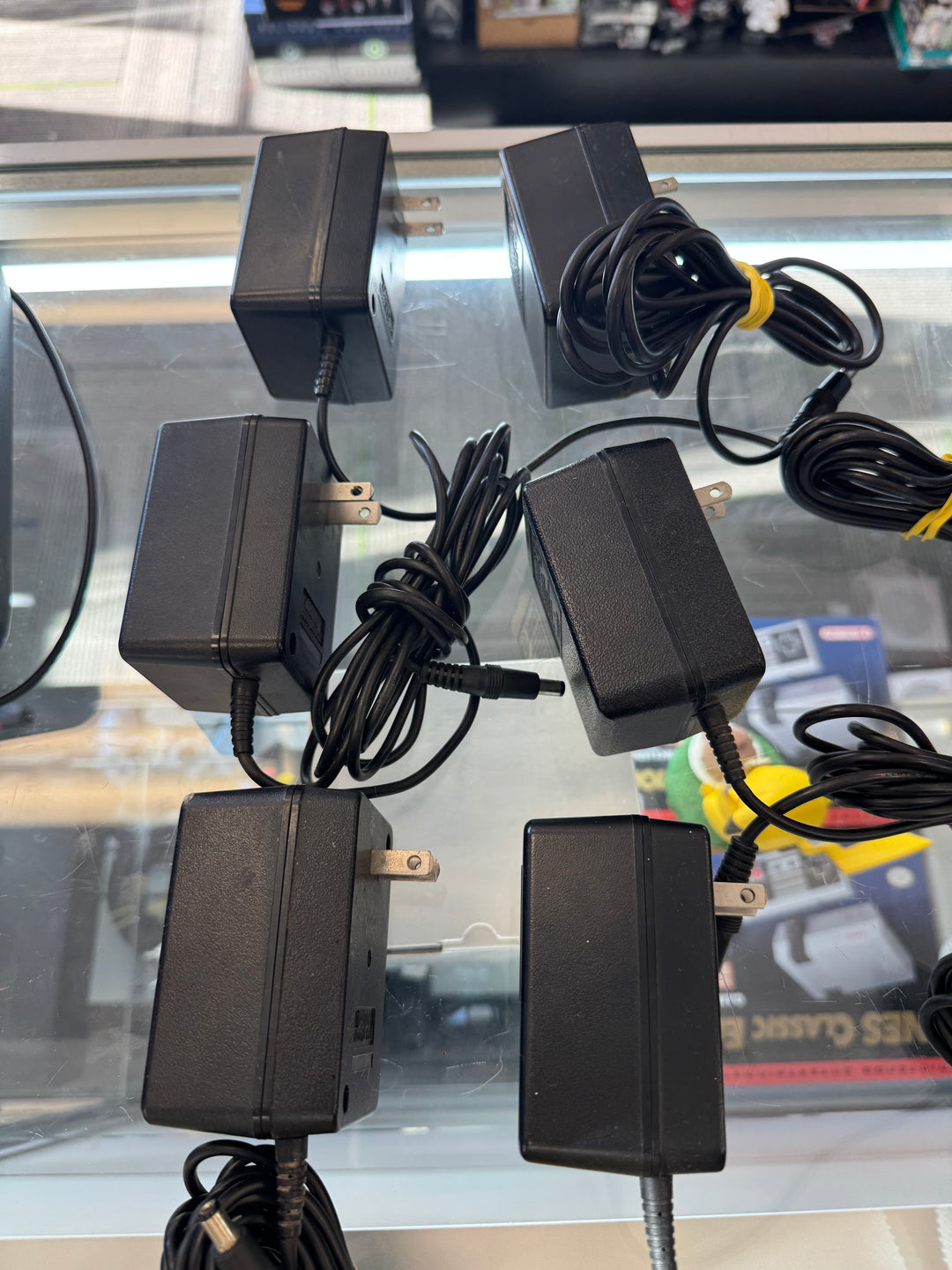 Lot of 6 Authentic Nintendo NES Power Supply AC Adapter Cord Original OEM 22825co