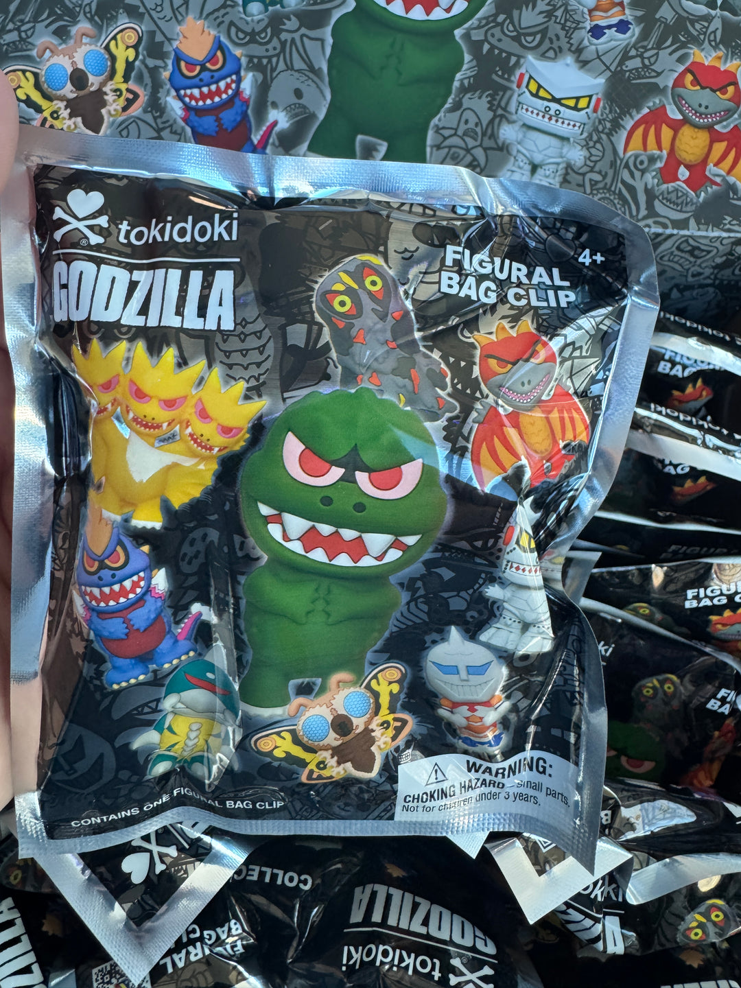 Godzilla X Tokidoki  - Figural Bag Clip Blind Bag MD11626