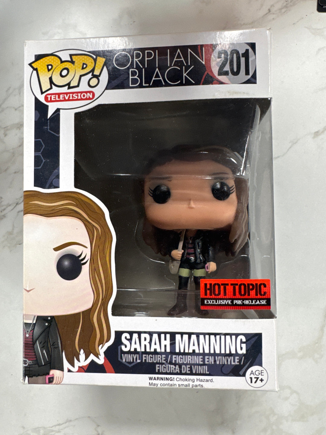 Funko Pop! Sarah Manning #201 Hot Topic Orphan Black FP72026