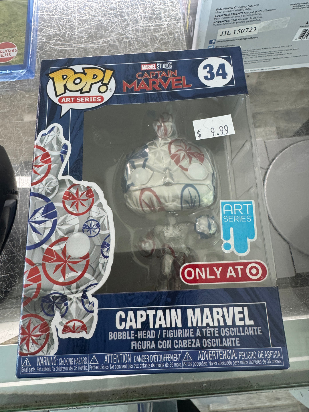 Marvel Captain Marvel #34 Target Exclusive 34 - Funko Pop
