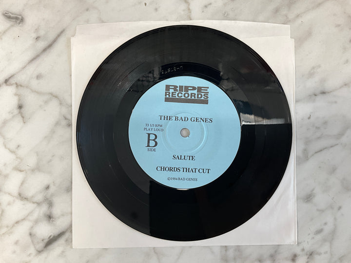 Anti-Flag / The Bad Genes - Rock’n With Father Mike (1994 Blue Sleeve) Very Good VR101726