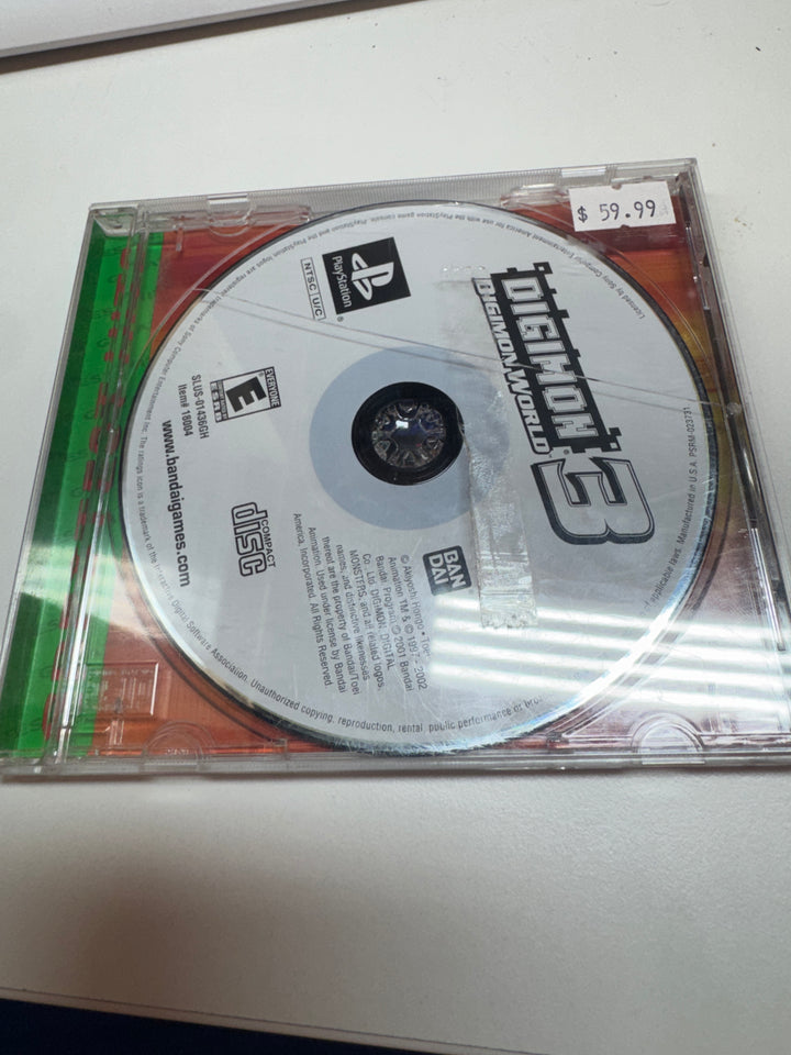 Digimon World 3 - PS1 X8825