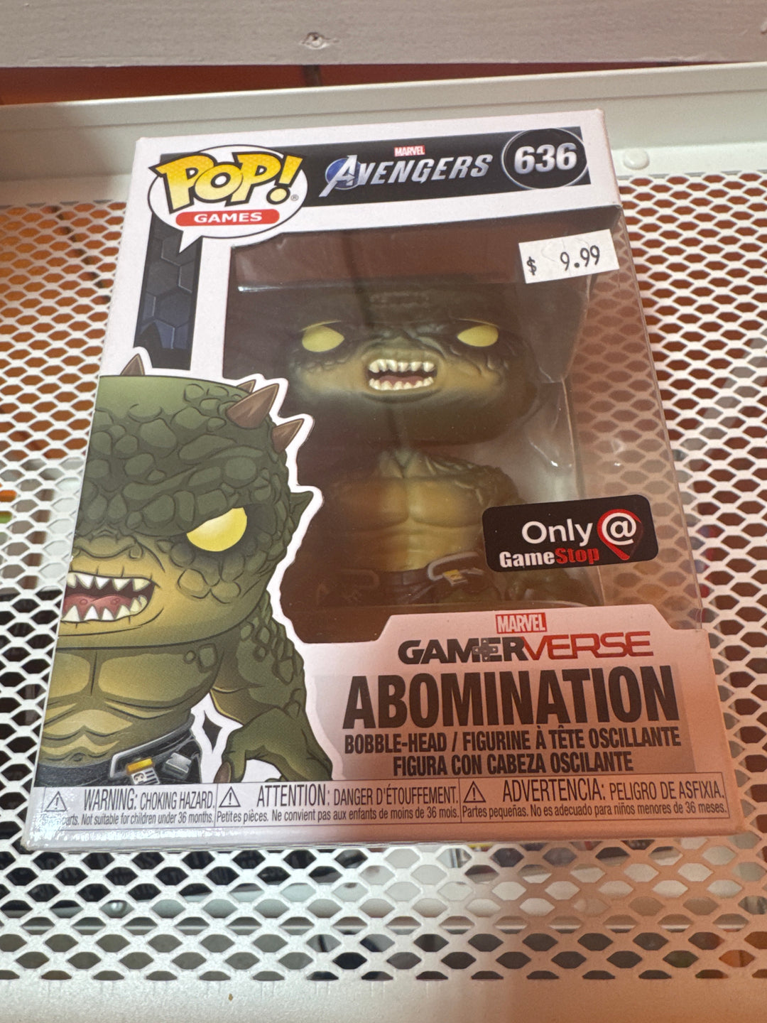 Funko Pop! Abomination #636 (Gamestop) - Avengers FP4726