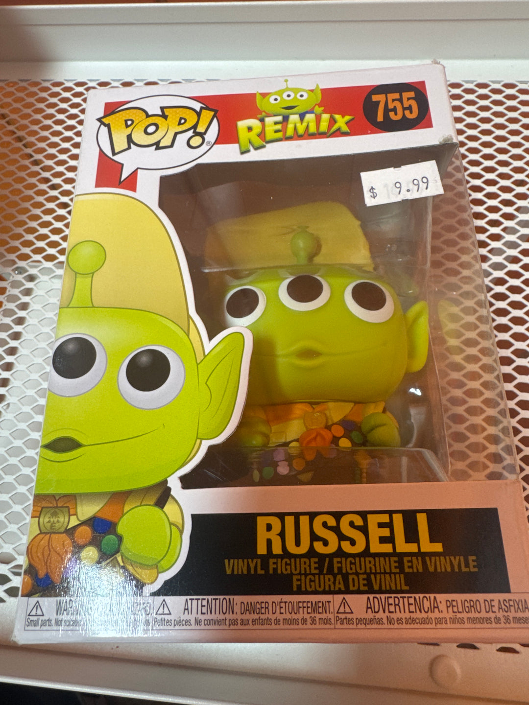 Funko Pop! Russell #755 Pixar Toy Story Remix FP4726
