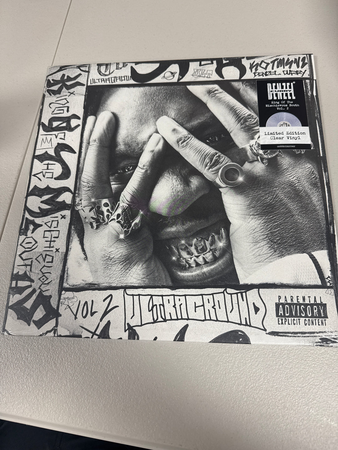 Denzel Curry - King Of The Mischievous South Vol. II [LP] (Clear Vinyl, import) NEW Vinyl Record