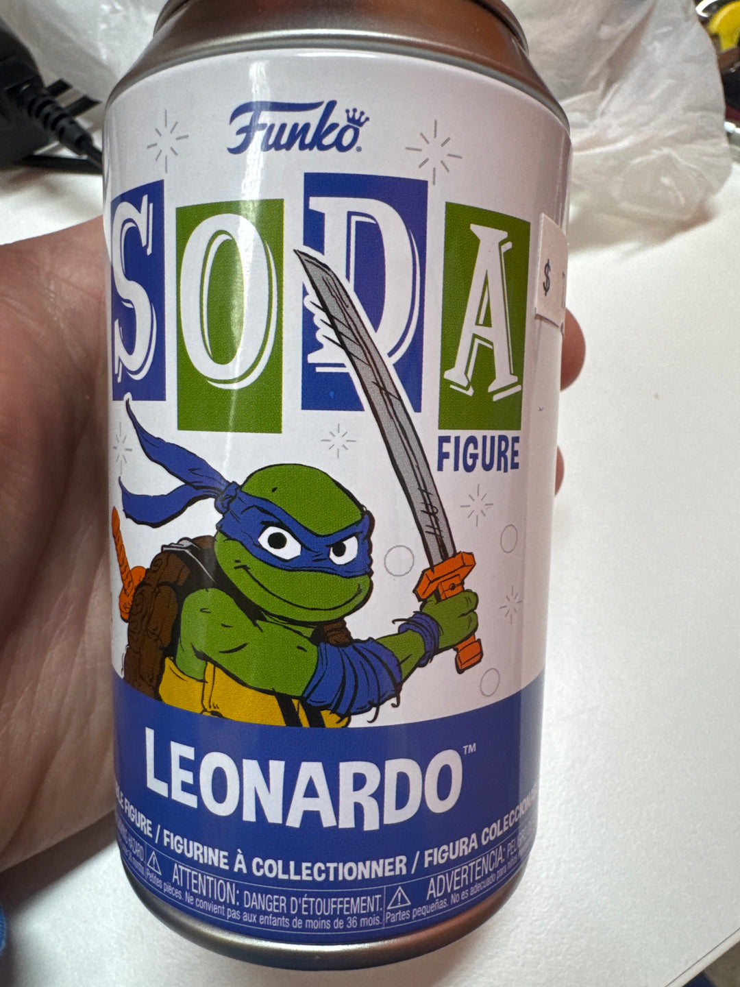 Funko Soda - Teenage Mutant Ninja Turtles - Leonardo - Opened MD31626