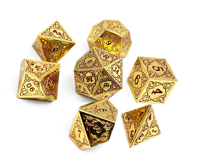 Norse Foundry Celtic Mystery Metal Dice Set NE31726