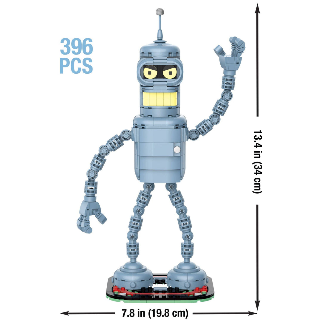 Futurama Bender Brick Building Figure NE33126
