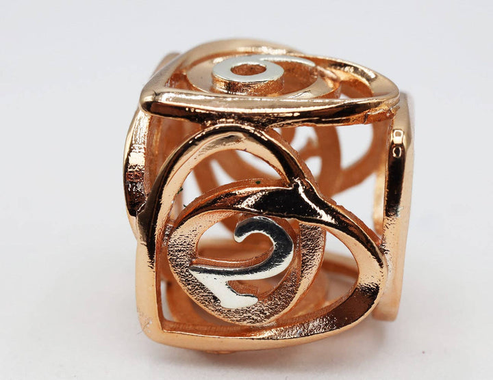 Hollow Hearts: Copper Metal RPG Dice Set - NE043026