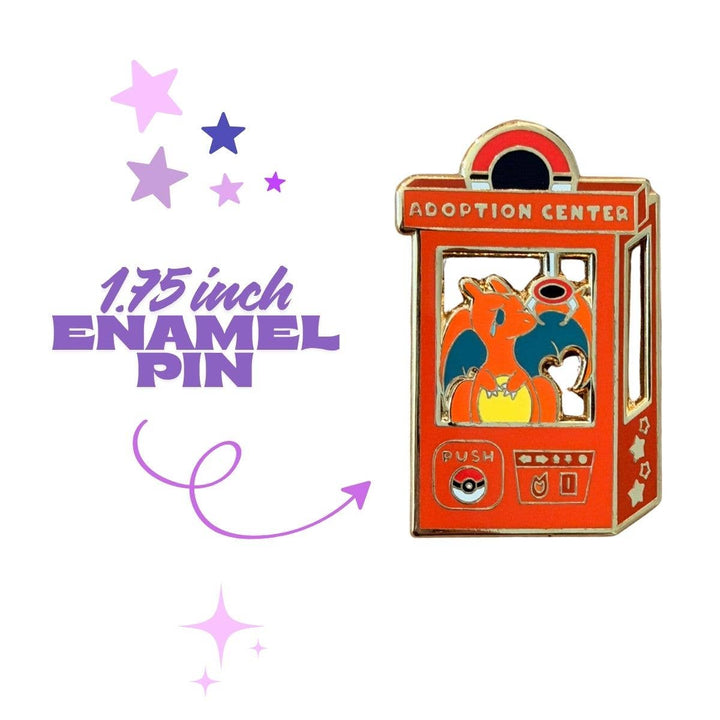 Adopt Charizard Pokemon Enamel Pin NE33126