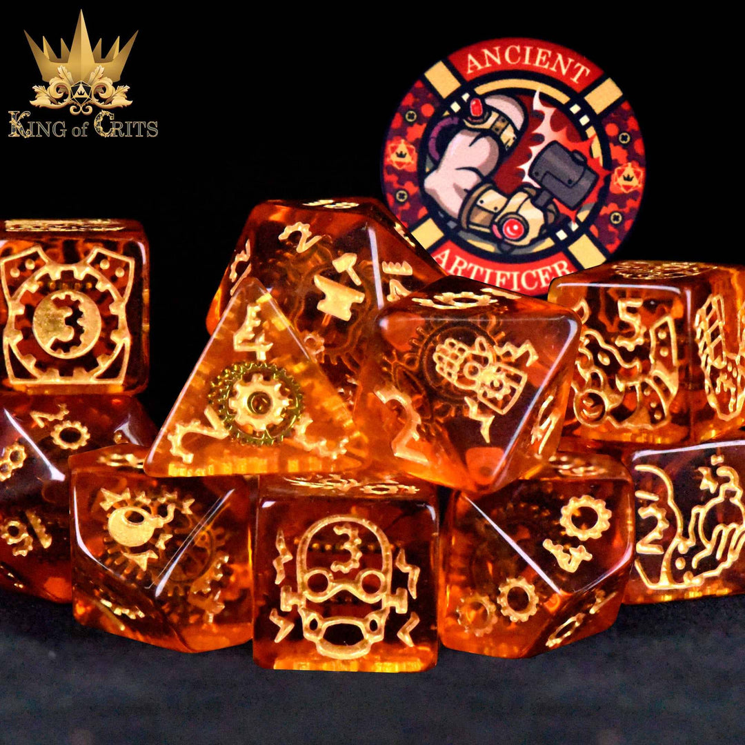 King of Crits Ancient Artificer - 11 Dice Set NE4226