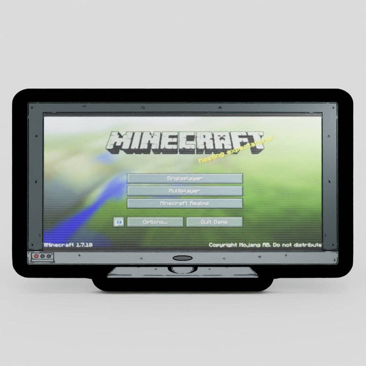 Monitor Lenticular Minecraft Enamel Pin NE81926