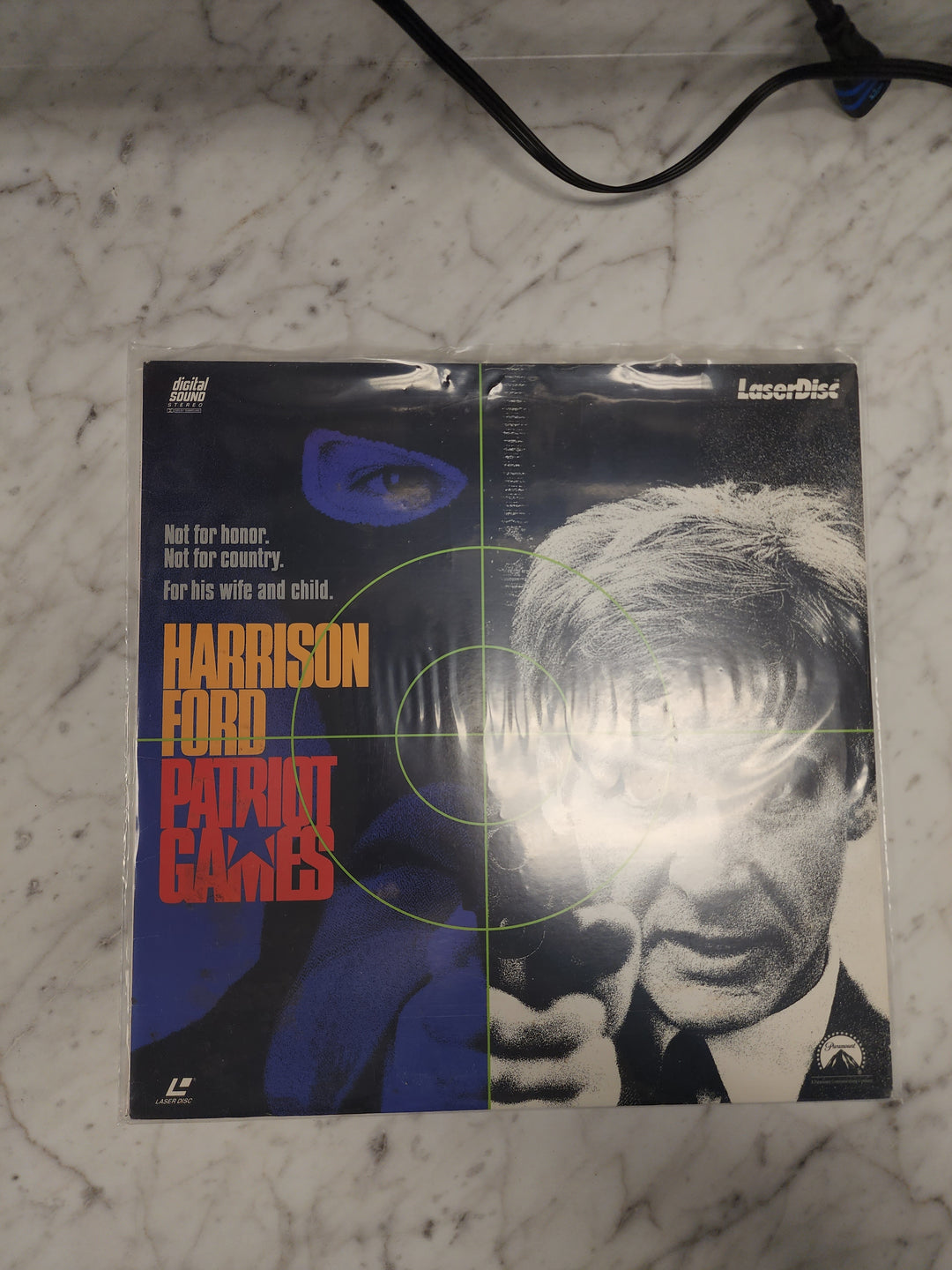 Patriot Games (Harrison Ford) Laserdisc Movie    LD121724