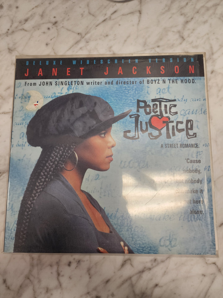 Poetic Justice (Janet Jackson) Widescreen Laserdisc Movie    LD121724