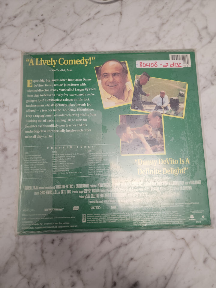 Renaissance Man (Danny Devito) Laserdisc Movie    LD121724