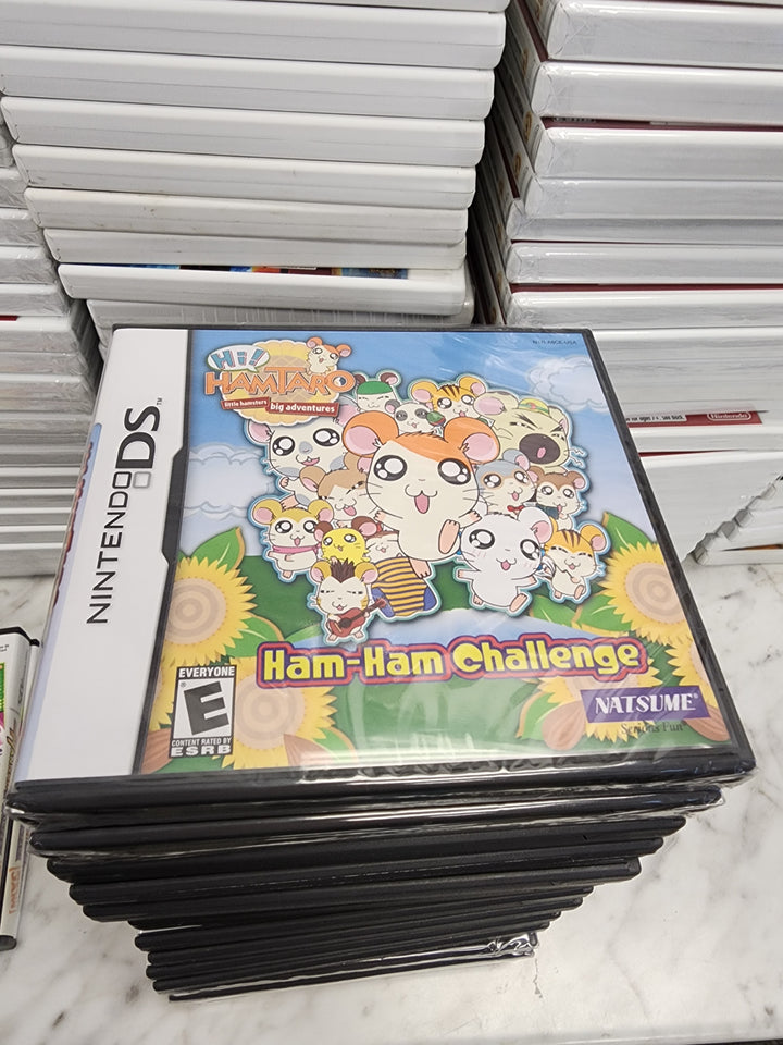 Hi! Hamtaro: Little Hamsters Big Adventures - Ham-Ham Challenge - Nintendo DS D4425