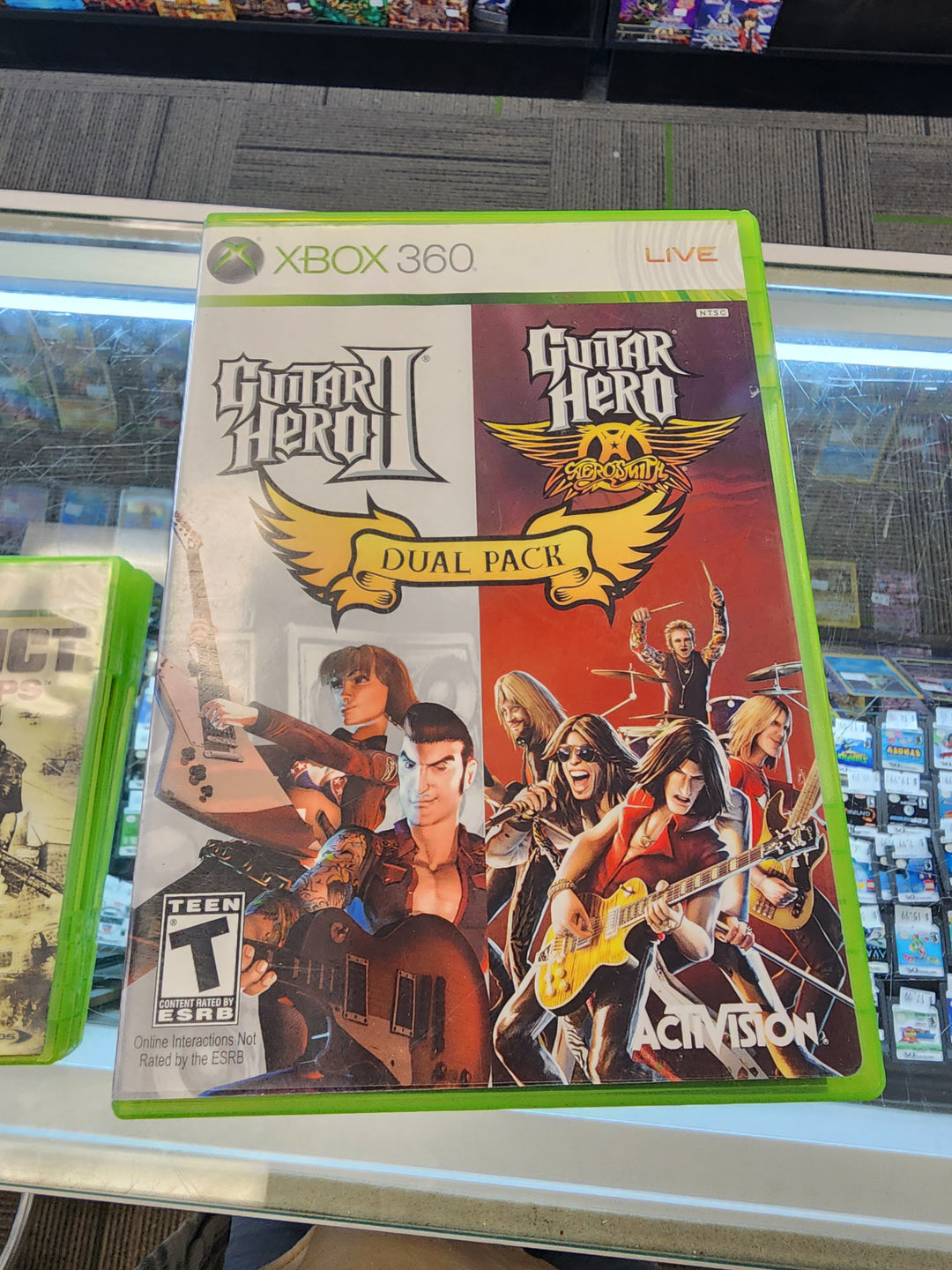 Guitar Hero II Guitar Hero Aerosmith Dual Pack - Xbox 360 D62725