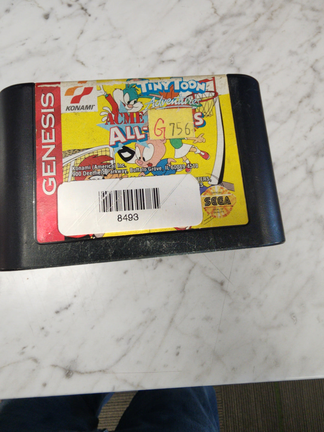 Tiny Toon Adventures: ACME All-Stars - Genesis NI 112925