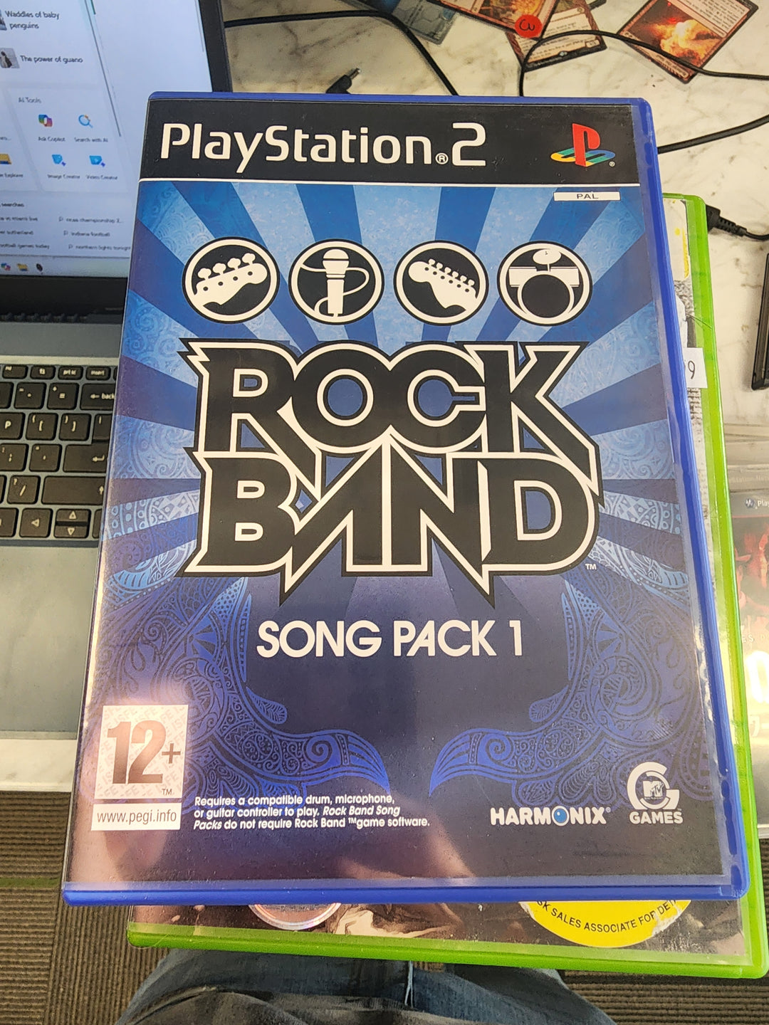 Rock Band Song Pack 1 (PAL EUROPEAN IMPORT) - PS2 IMP12026