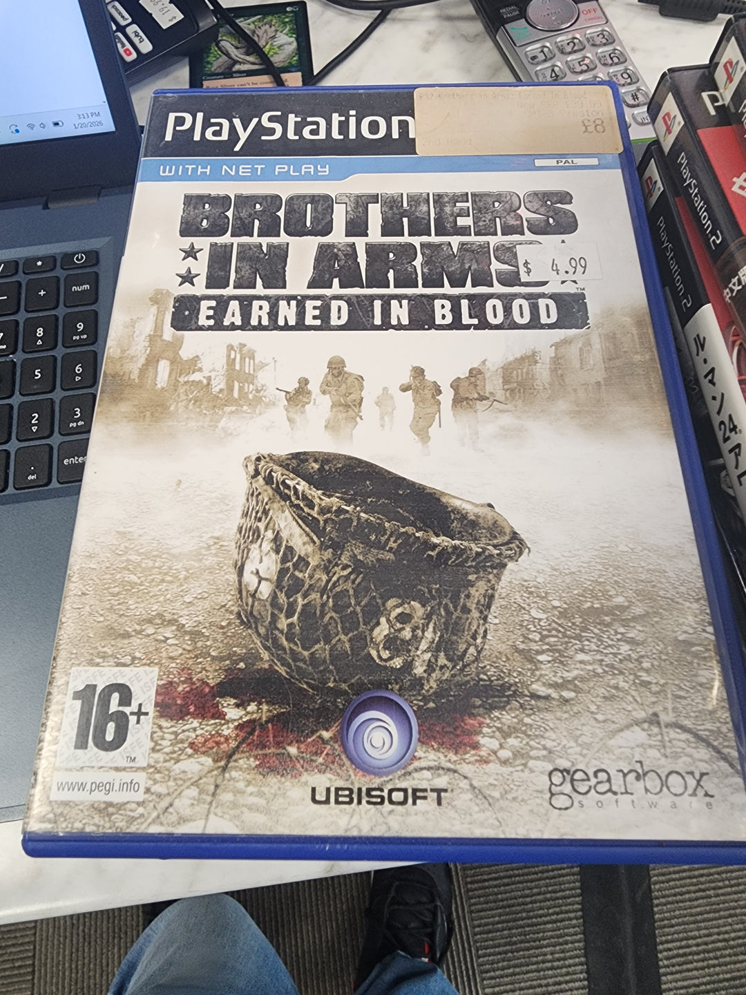 Brothers In Arms Earned in Blood (PAL IMPORT) - PS2 IMP12026