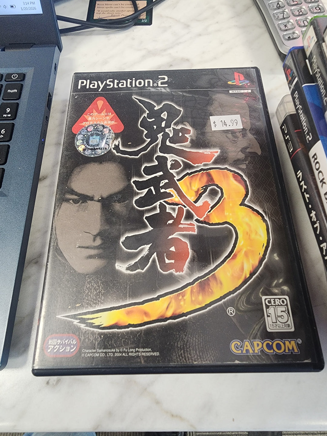 Onimusha 3 (JAPENESE IMPORT) - PS2 IMP12026