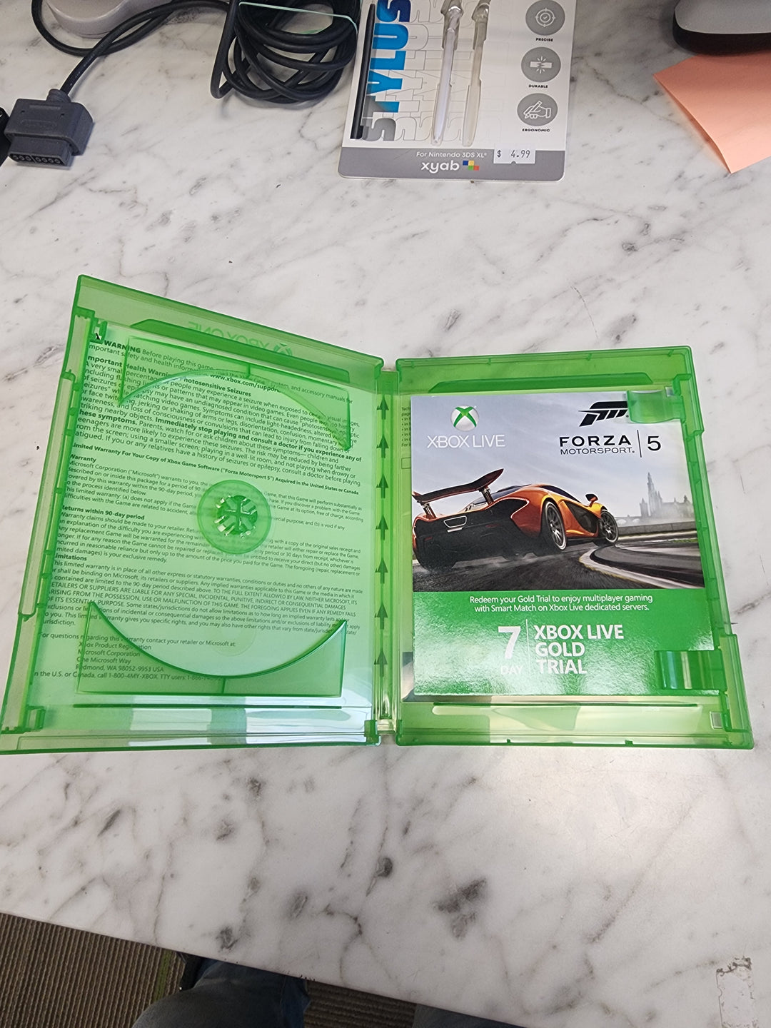 Forza Motorsport 5 Xbox One Case & Manual ONLY CO3326