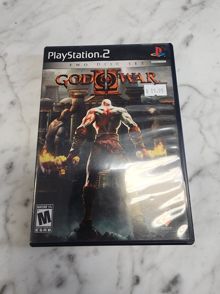 God of War II Case and Manual ONLY CO3326