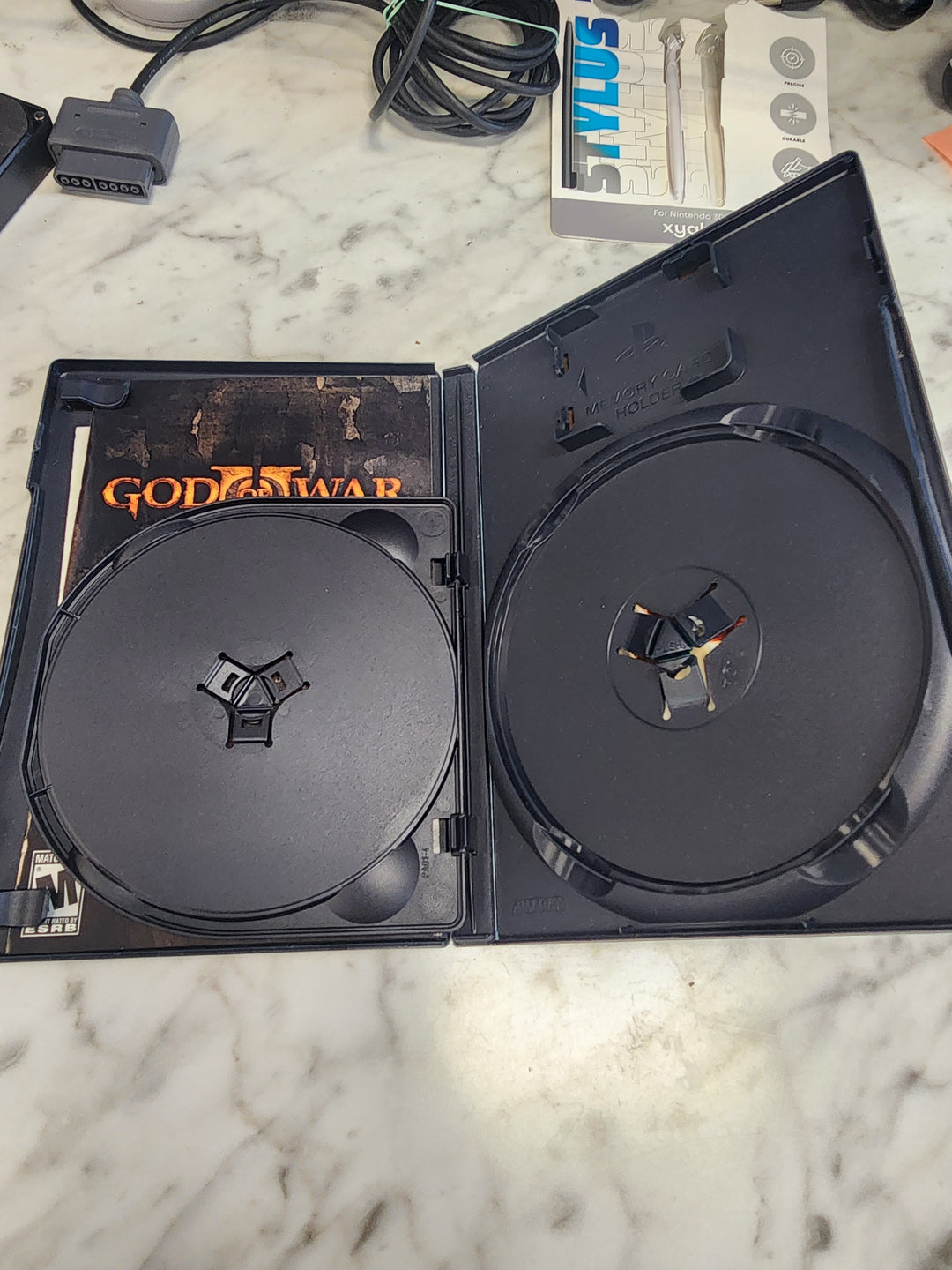God of War II Case and Manual ONLY CO3326