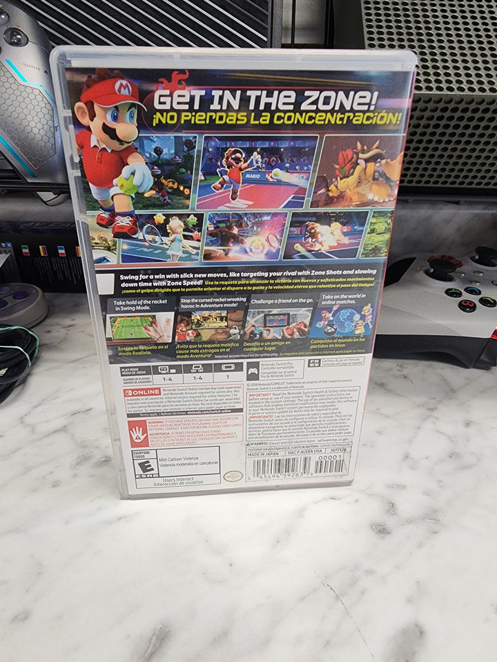 Mario Tennis Aces Nintendo Switch CASE ONLY CO3326