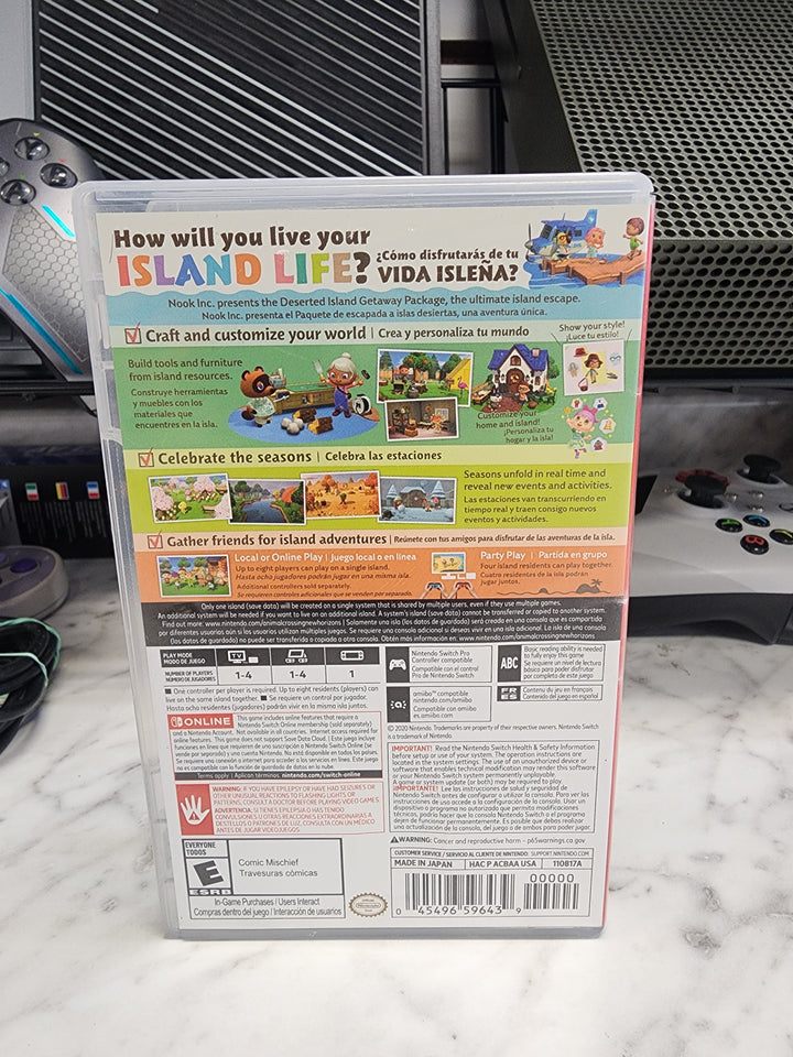 Animal Crossing New Horizons Nintendo Switch CASE ONLY CO3326
