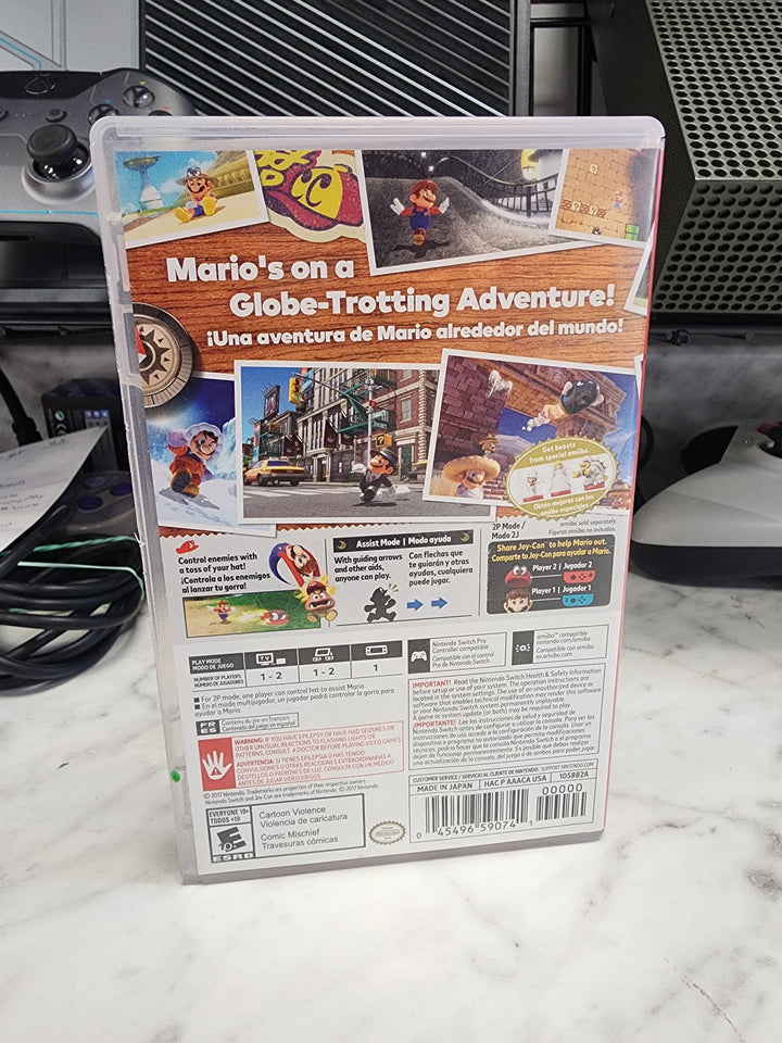 Super Mario Odyssey Nintendo Switch CASE ONLY CO3326