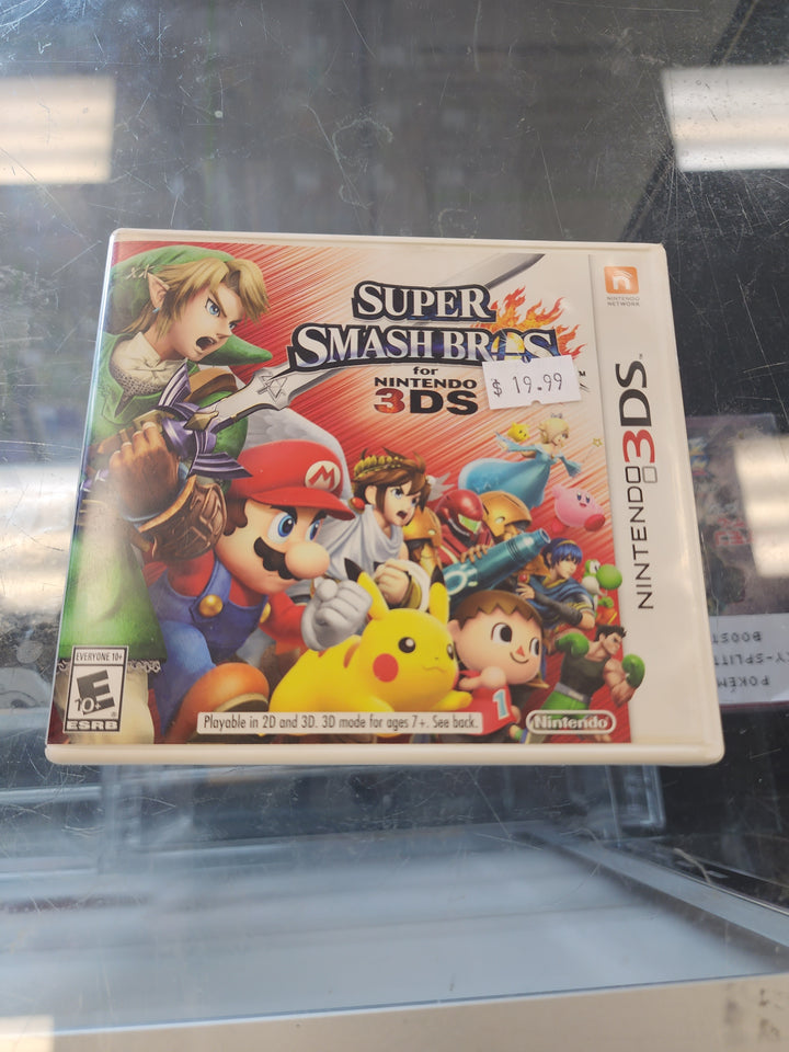 Super Smash Bros for 3DS NINTENDO 3DS CASE AND MANUAL ONLY CO3826