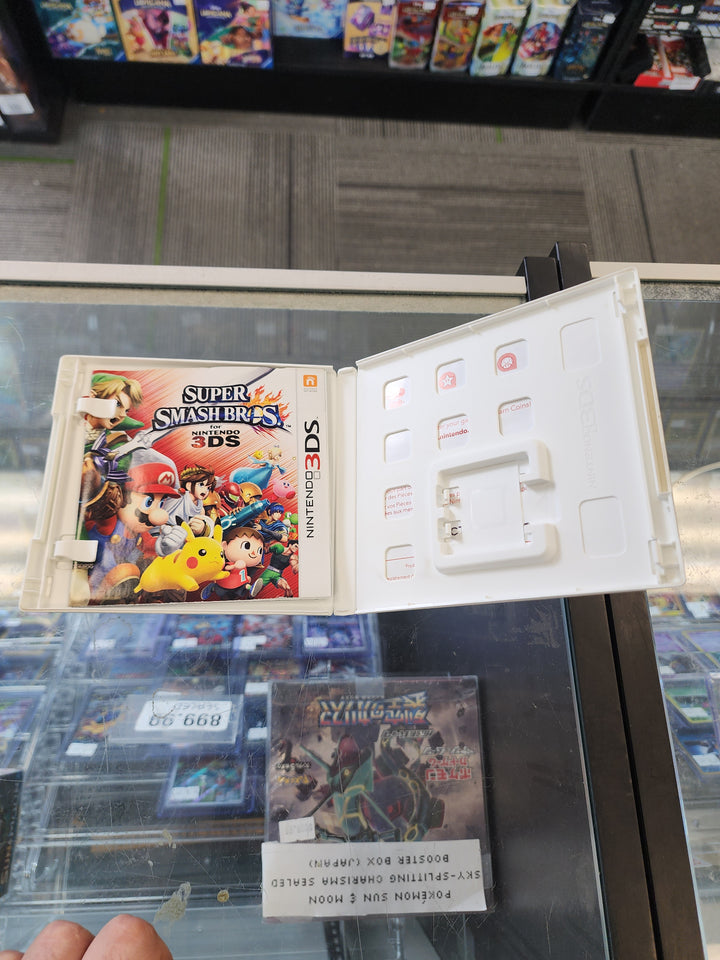 Super Smash Bros for 3DS NINTENDO 3DS CASE AND MANUAL ONLY CO3826