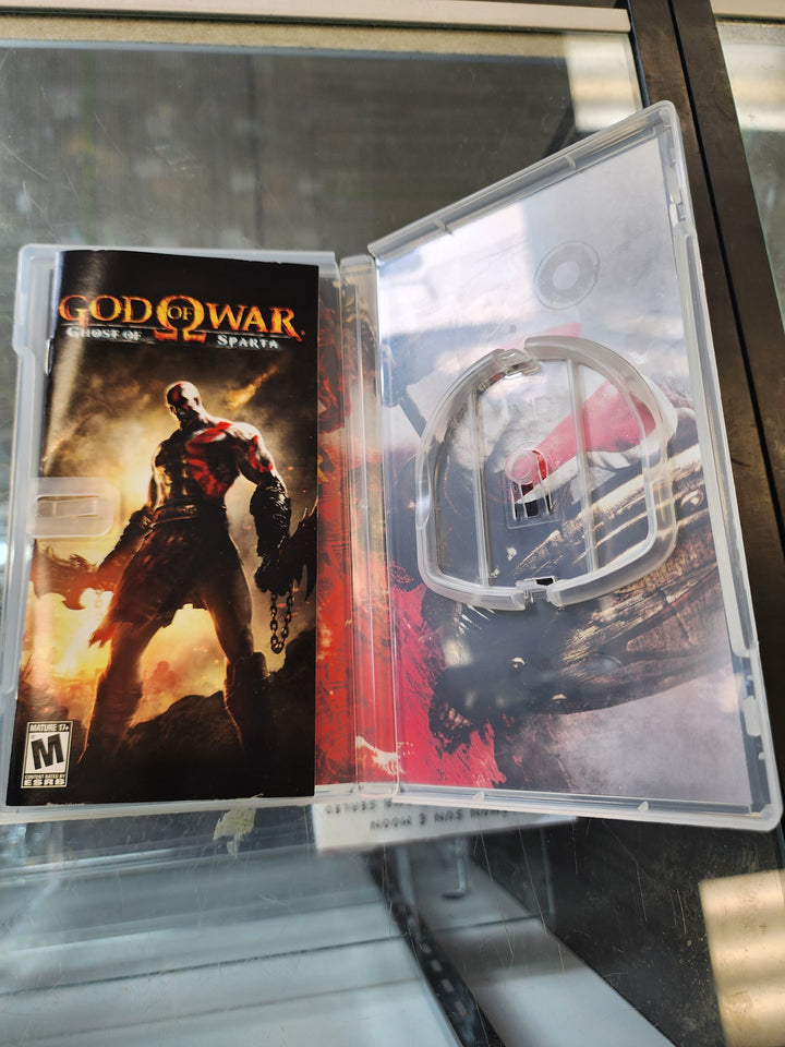 God of War Ghost of Sparta PSP CASE AND MANUAL ONLY CO3826