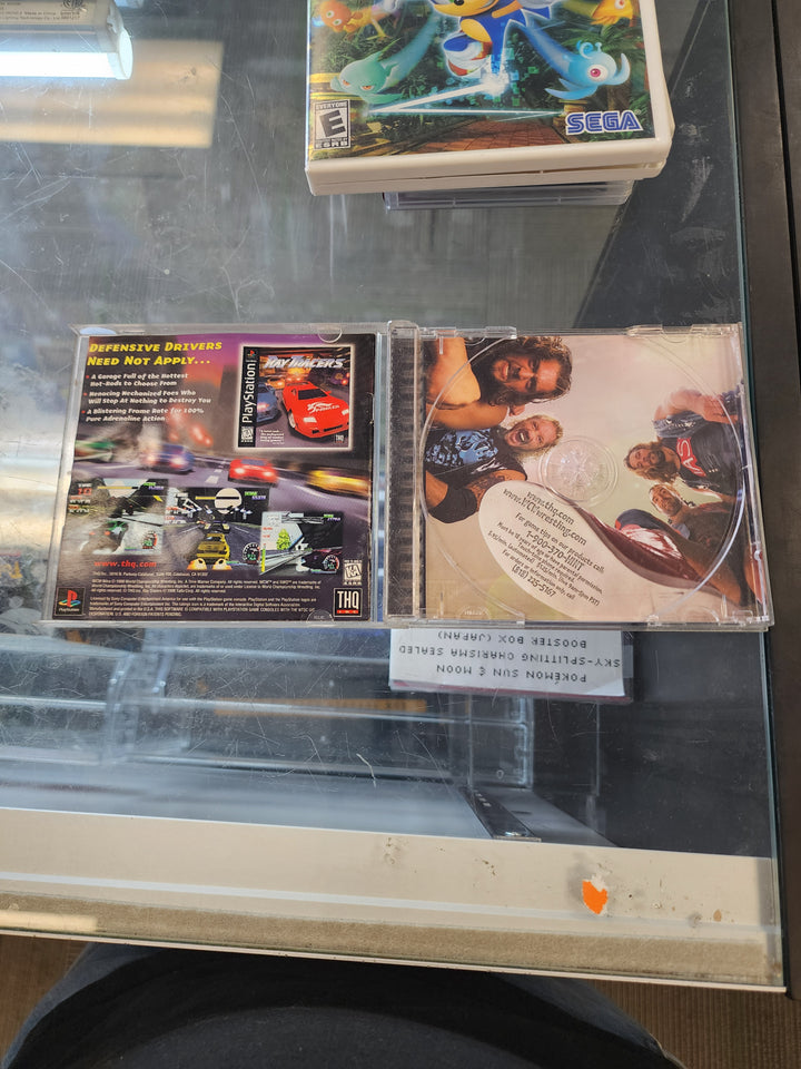 WCW Nitro PS1 CASE AND MANUAL ONLY CO3826