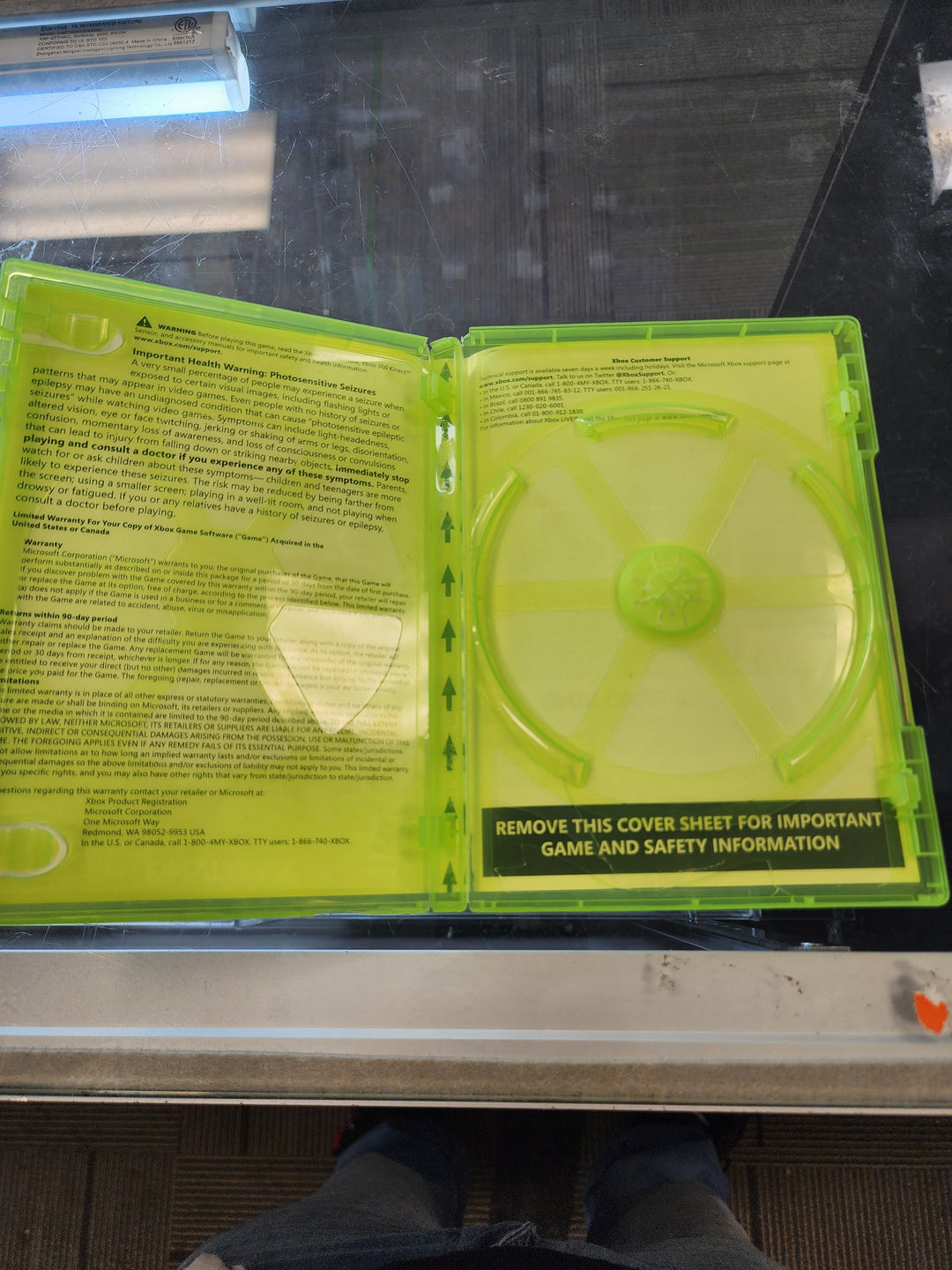 Minecraft Xbox 360 Edition CASE ONLY CO3826