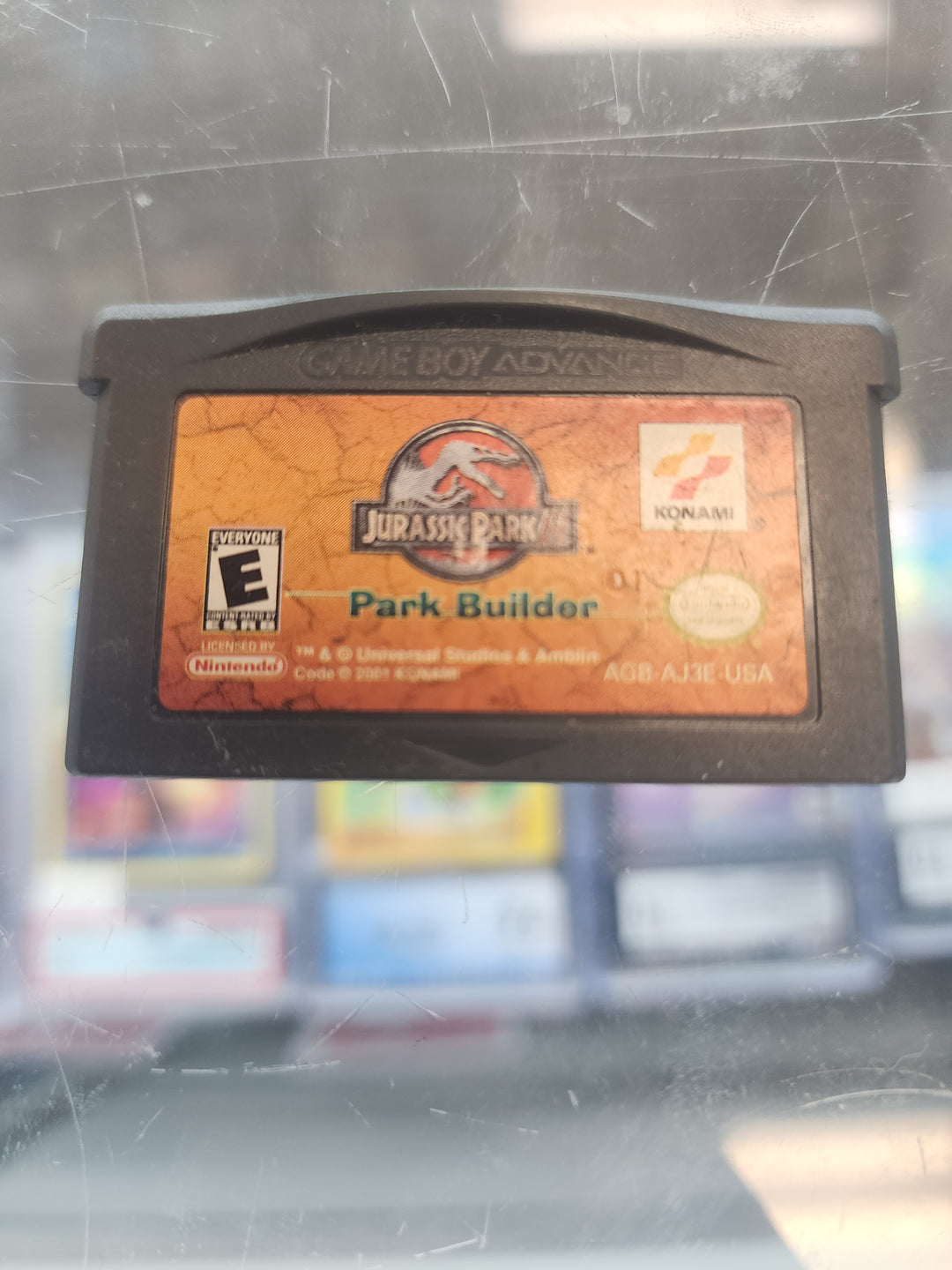 Jurassic Park III Park Builder - Game Boy Advance NI31326