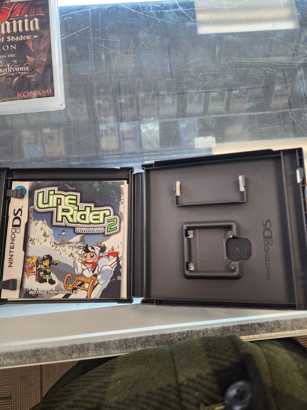 Line Rider 2 Unbound Nintendo DS CASE AND MANUAL ONLY CO31326
