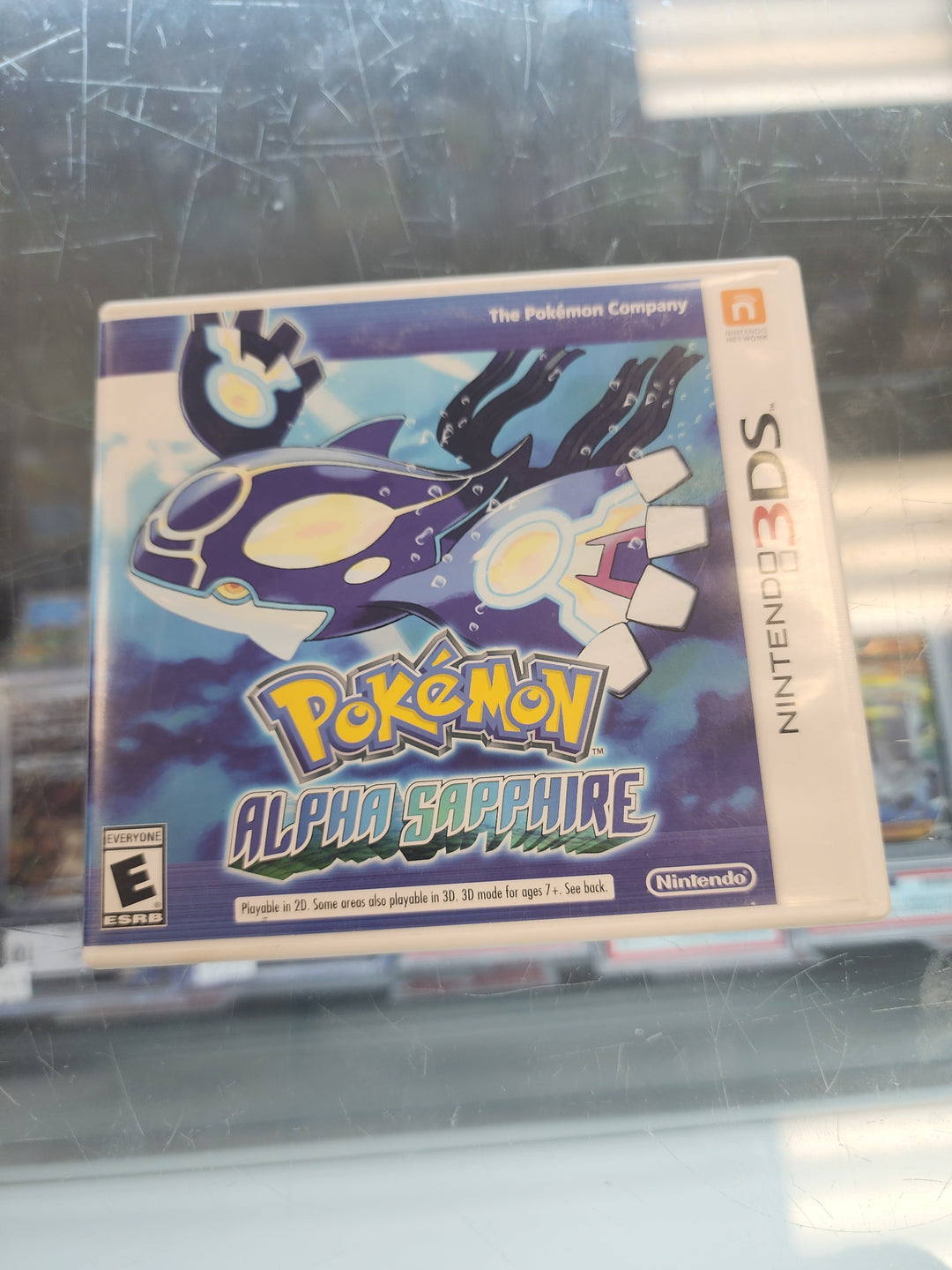 Pokemon Alpha Sapphire Nintendo 3DS CASE AND MANUAL ONLY CO31326