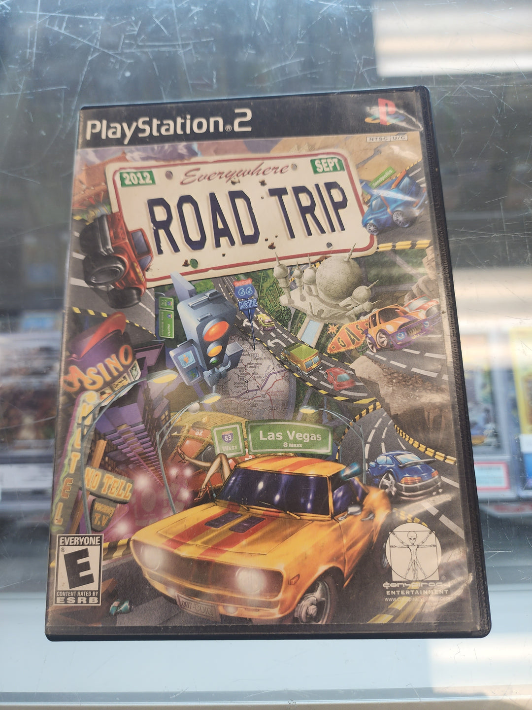 Everywhere Road Trip PS2 CASE AND MANUAL ONLY CO31326