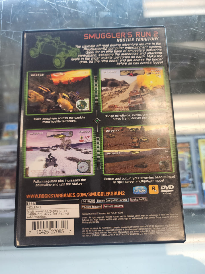 Smugglers Run 2 Hostile Territory CASE AND MANUAL ONLY CO31326