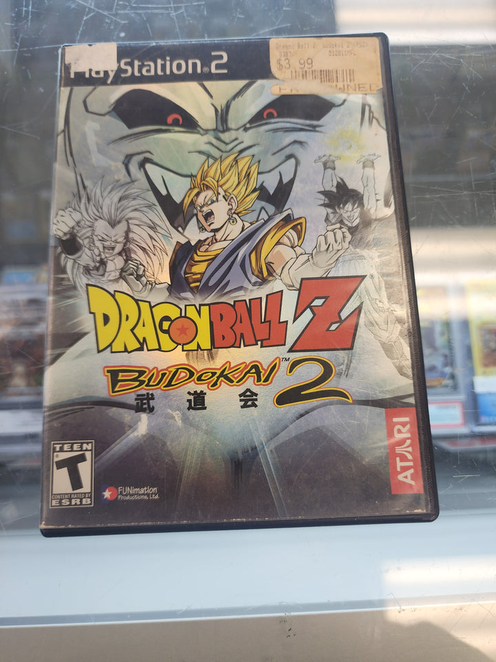 Dragon Ball Z Budokai 2 PS2 CASE ONLY