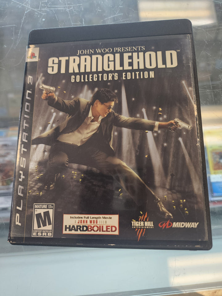 John Woo Presents Stranglehold Collector's Edition PS3 CASE ONLY