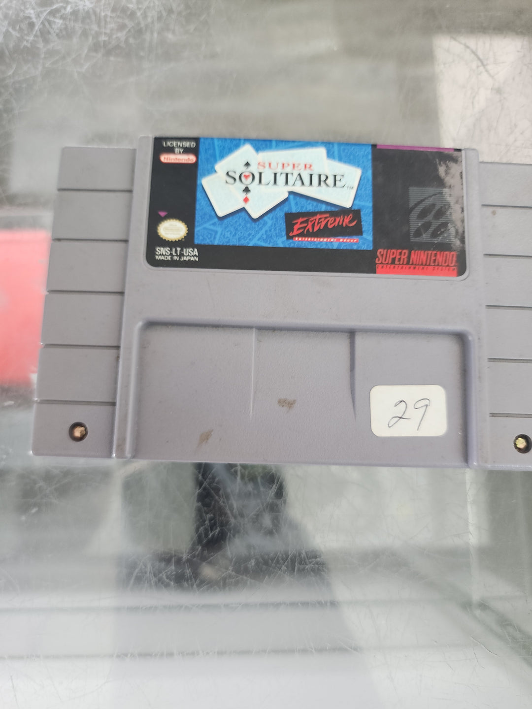 Super Solitaire - SNES NI62426
