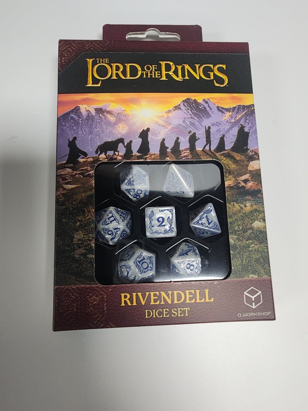 The Lord of the Rings Rivendell Dice Set NE81226