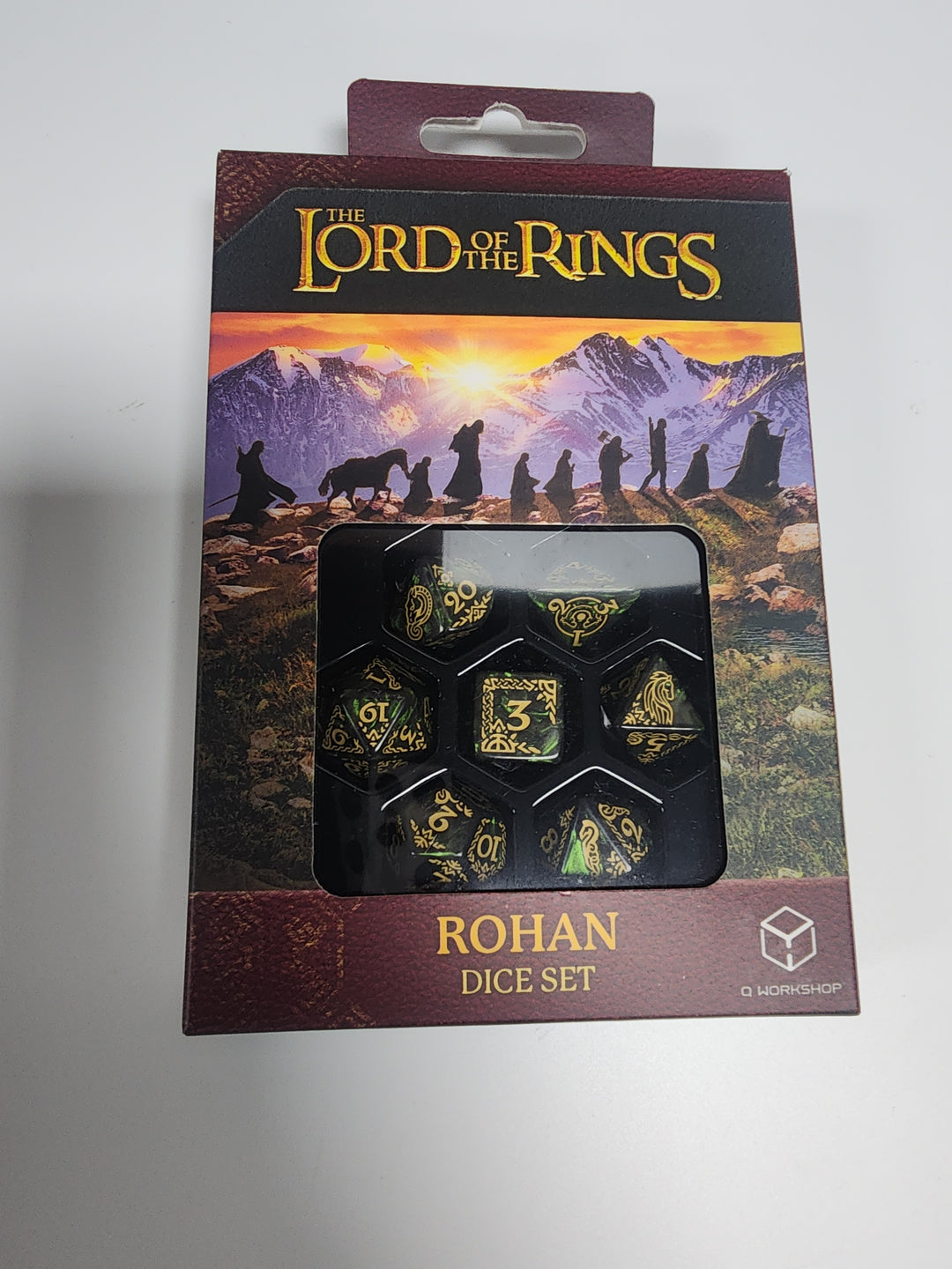 The Lord of the Rings Rohan Dice Set NE8122